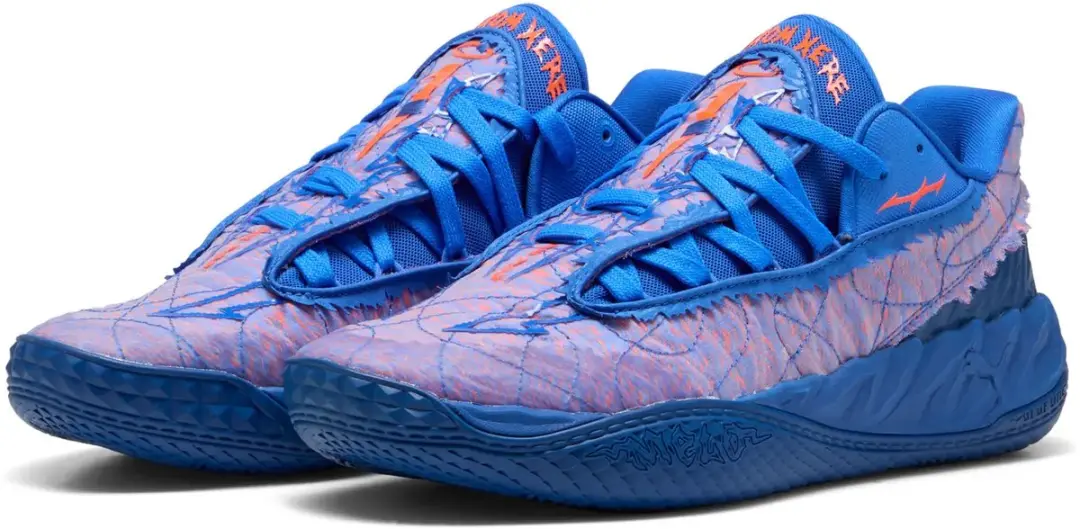 PUMA MB.05 Lo Basketbalschoenen - Indoor - 36 - Blumazing Glowing Red