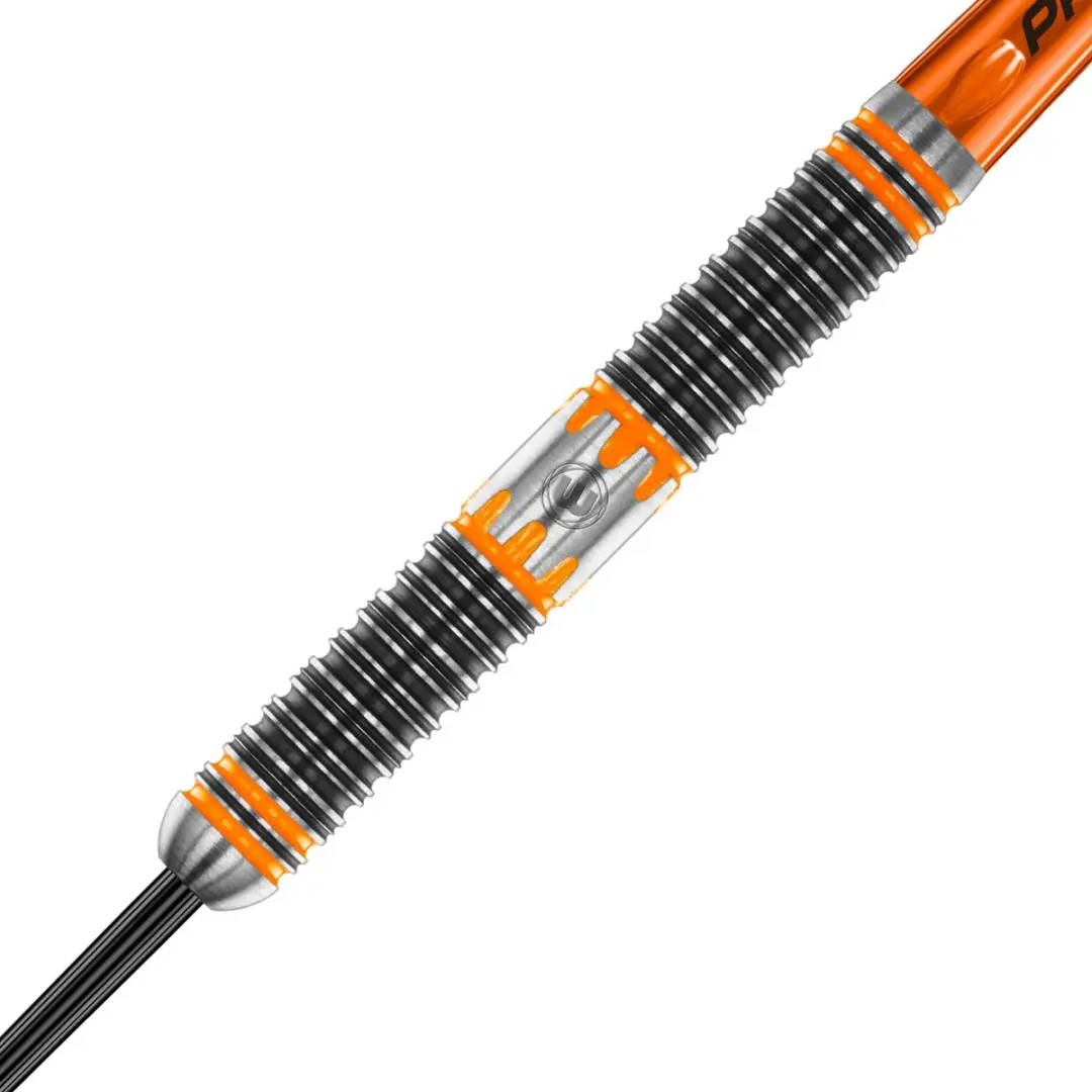 Winmau Nitin Kumar 90% Dartpijlen - 3 Stuks - Oranje/Zilver