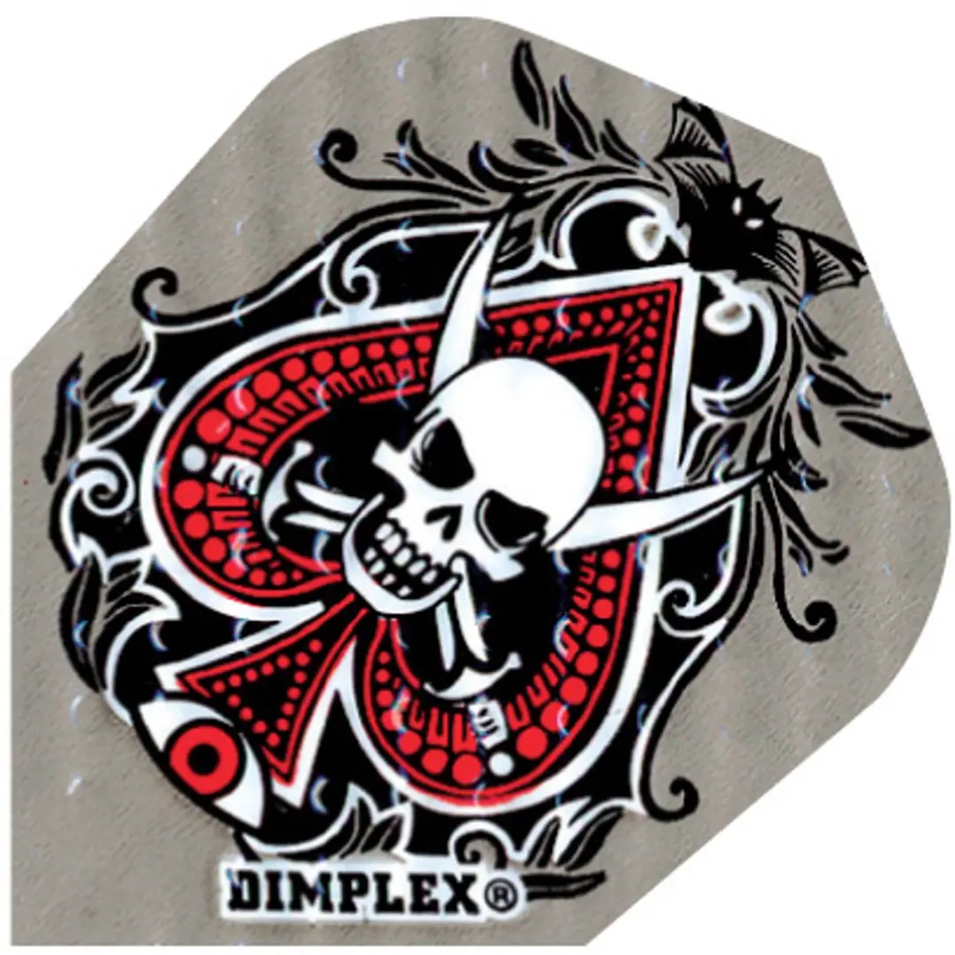 Harrows Dimplex Skull Dart Flights HF4008 - Multi