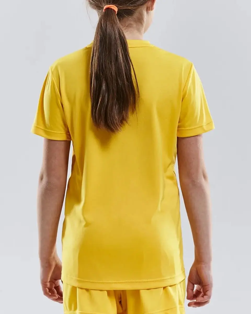 Craft Squad Dames T-shirt Korte Mouw - Geel XS
