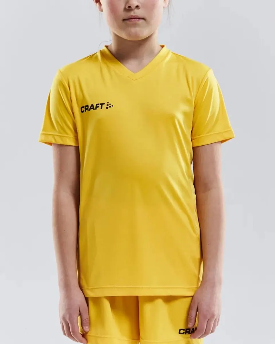 Craft Squad Dames T-shirt Korte Mouw - Geel XS