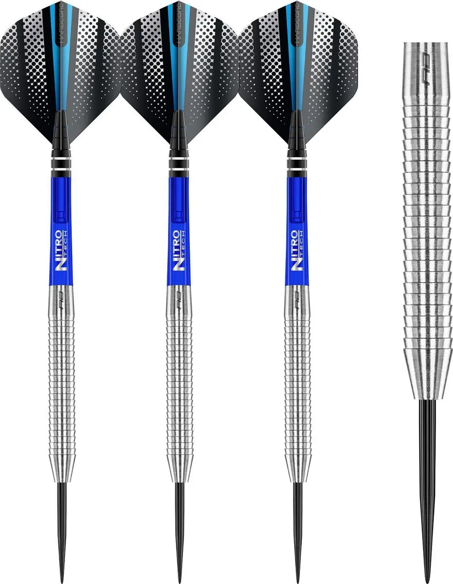 Red Dragon Razor Edge 85% Dartpijlen 3 Stuks - Zilver