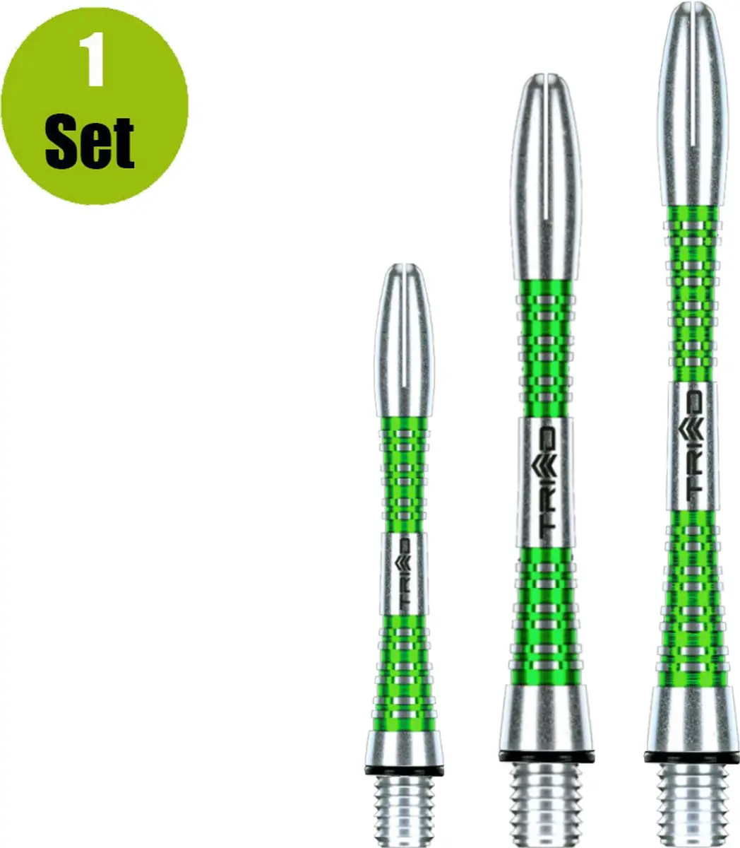 Winmau Triad Aluminium Dart Shafts 3 Stuks - Zilver - afbeelding 6 van 6