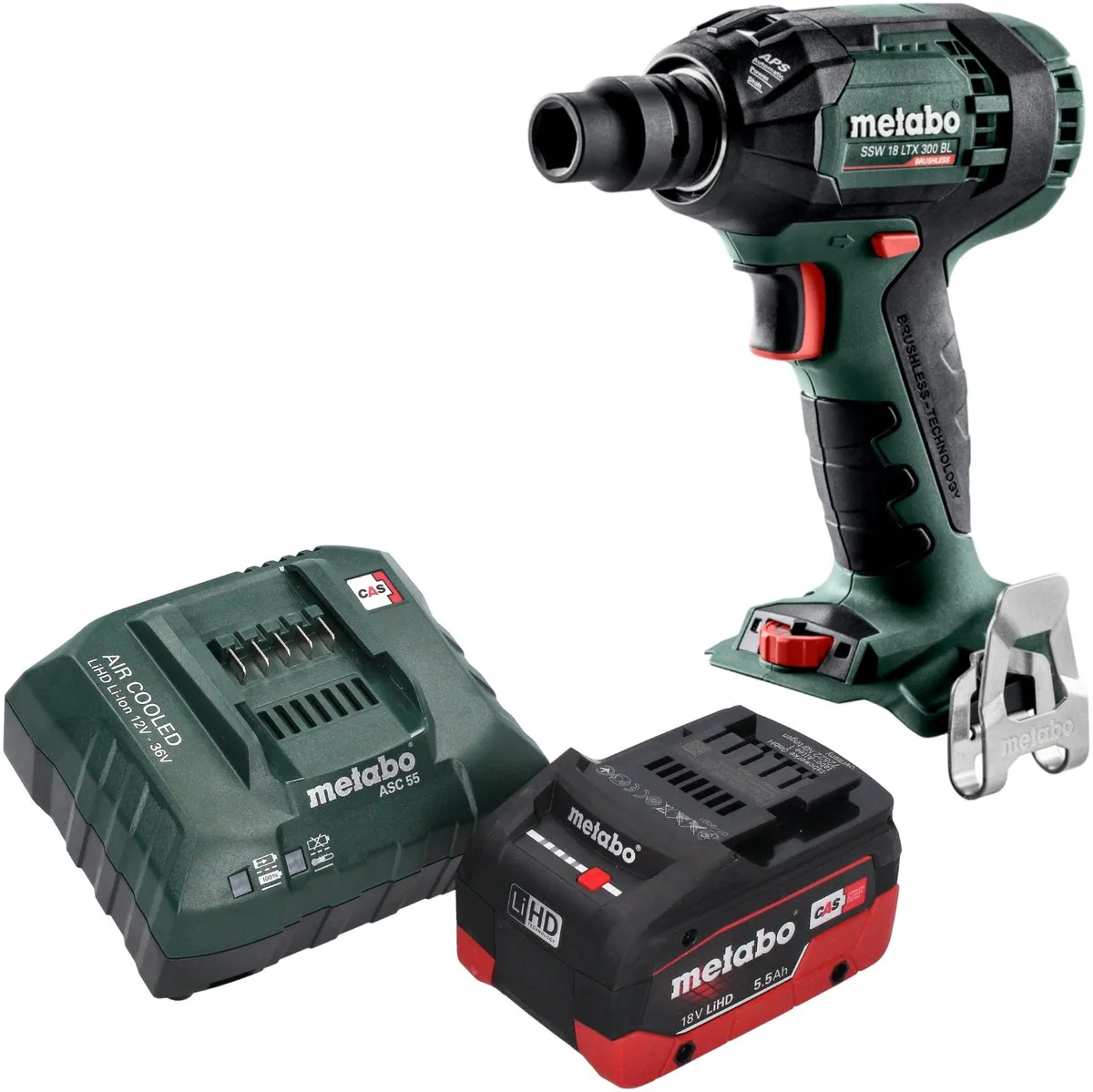Metabo SSW 18 LTX 300 BL Accu-slagschroevendraaier 300Nm