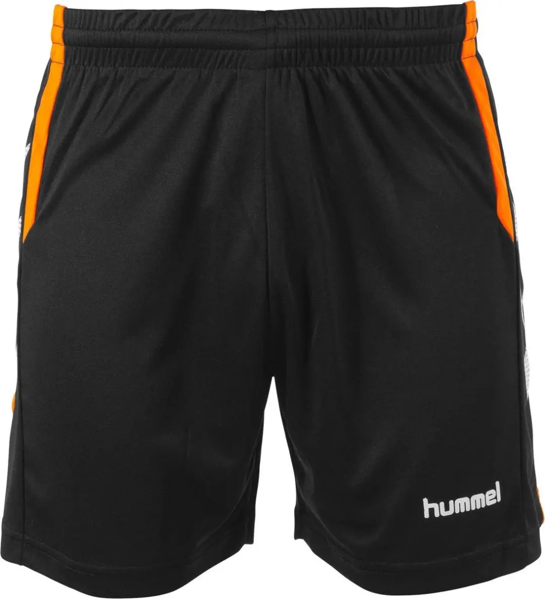 Hummel Aarhus Shorts Kids 116 - Zwart/Oranje
