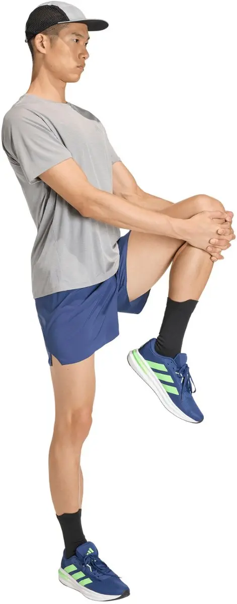 adidas Heren Running Short Blauw - XXL