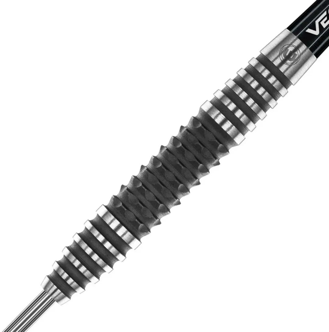 Winmau Kairos 02 Dartpijlen 3 Stuks - Zilver/Zwart