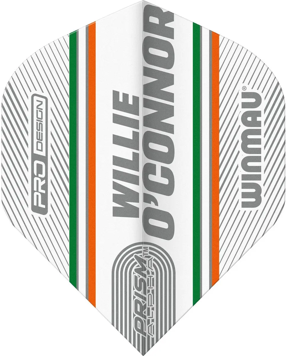 Winmau Prism Alpha William O'Connor Dart Flights - 3 Stuks