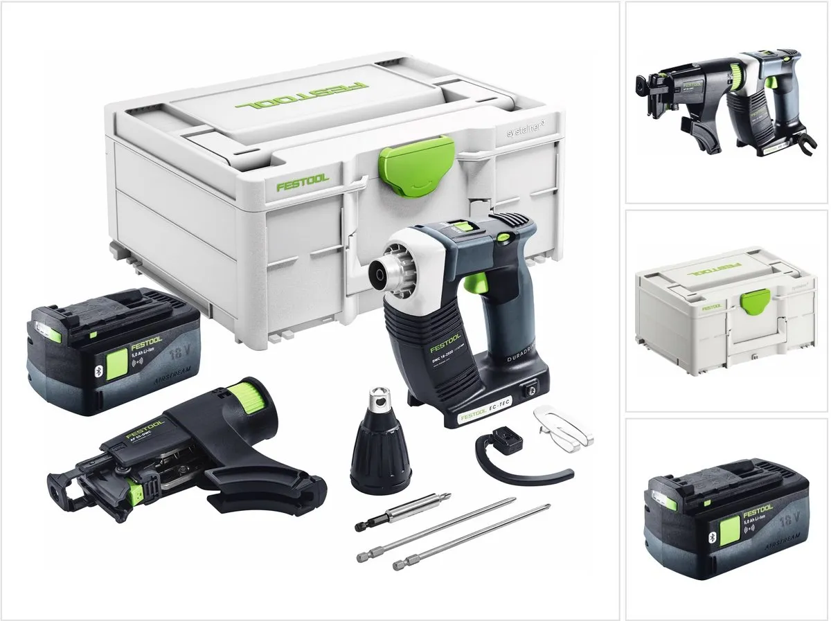 Festool DURADRIVE DWC 18-2500 Accuschroevendraaier 18V