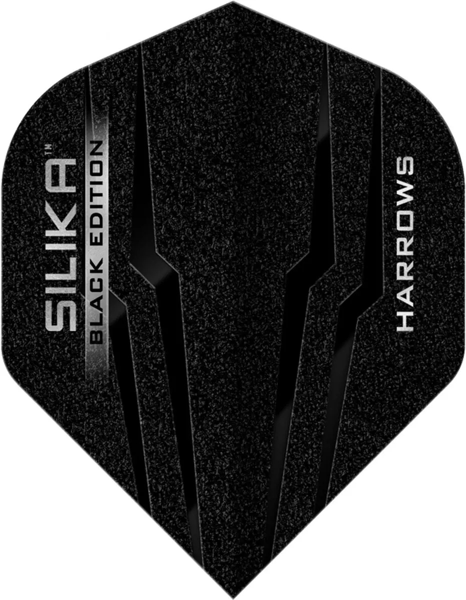 Harrows Silika Black NO2 Dart Flights HF5181