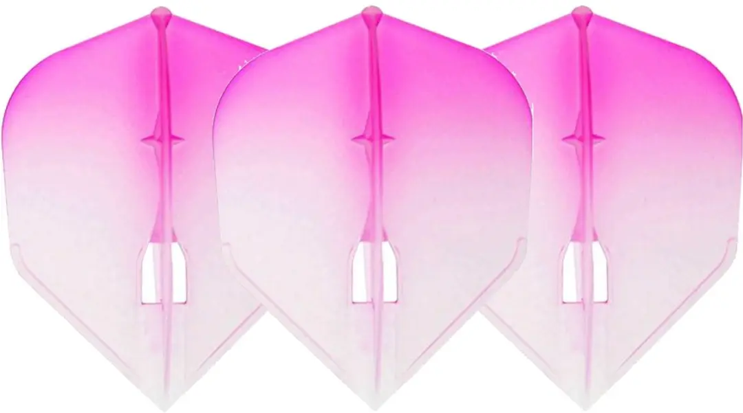 L-Style Champagne L3 Shape 2-Tone Dart Flights