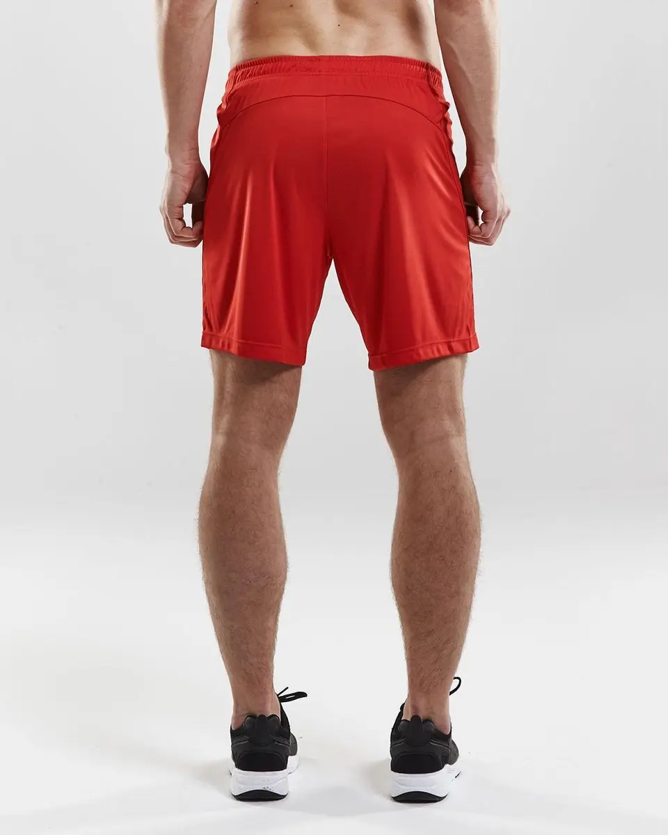 Craft Squad Short Heren Sportbroek XL - Rood/Wit