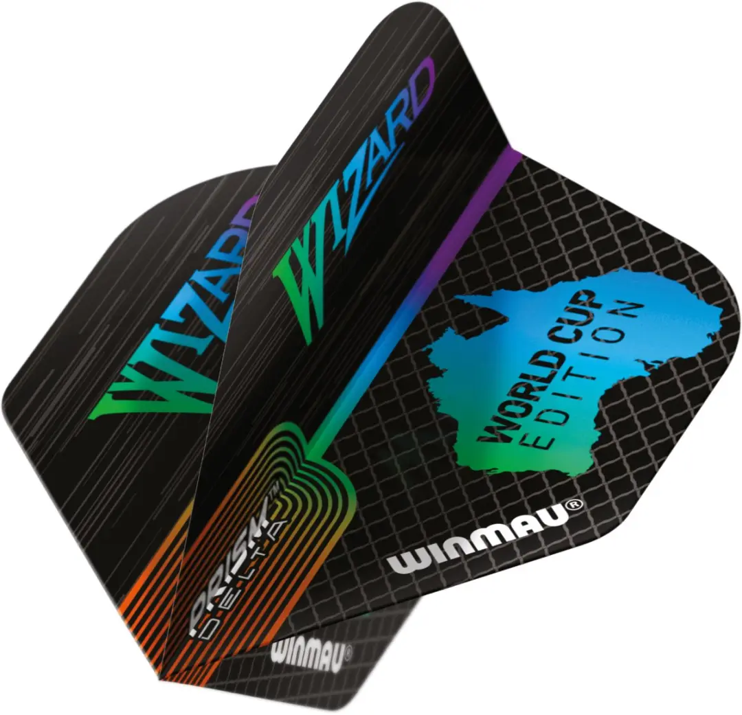 Winmau Prism Delta Pro Design Simon Whitlock World Cup SE Dart Flights - 3 Stuks