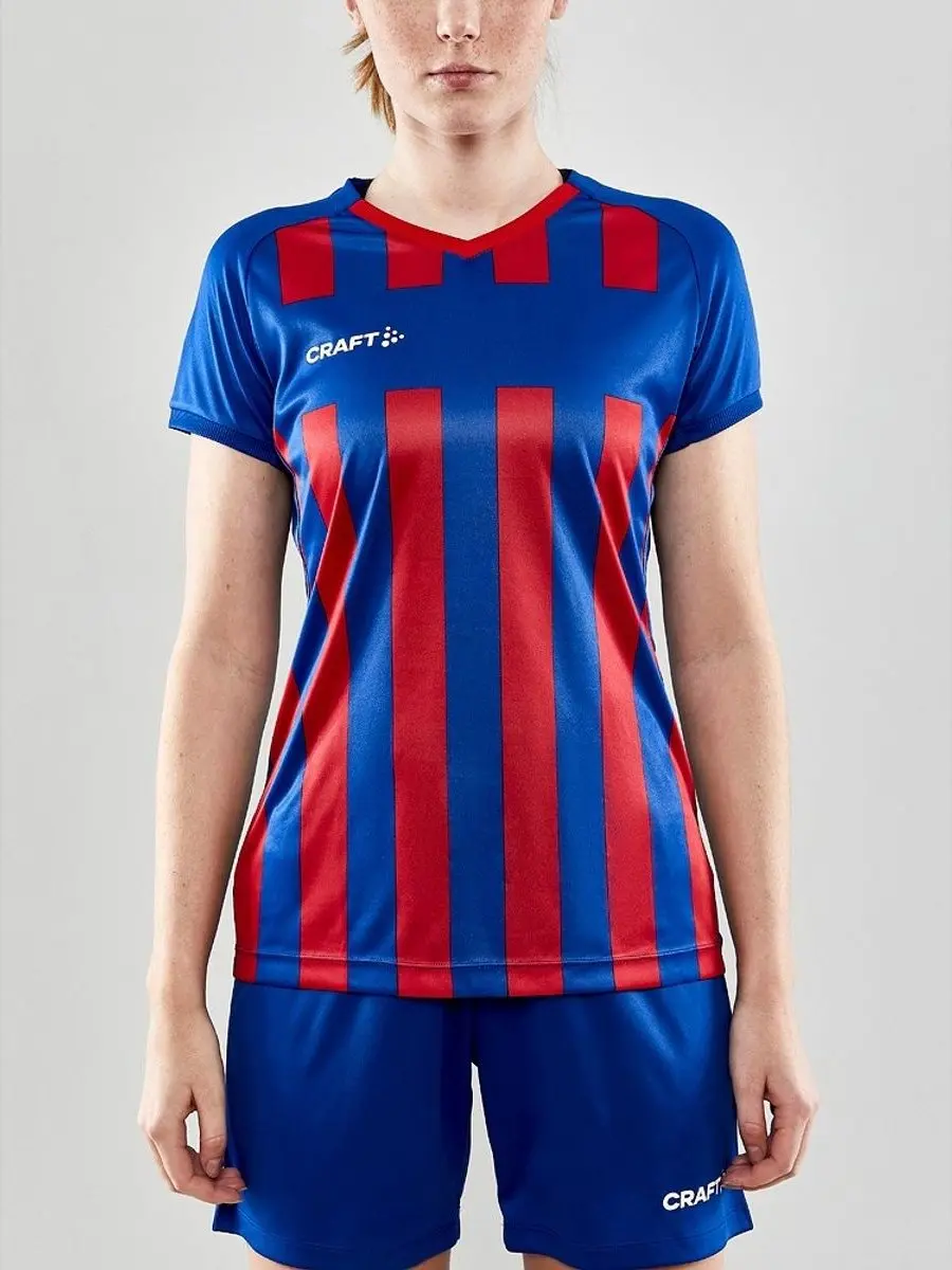 Craft Progress 2.0 Stripe Shirt Dames - Royal - XL