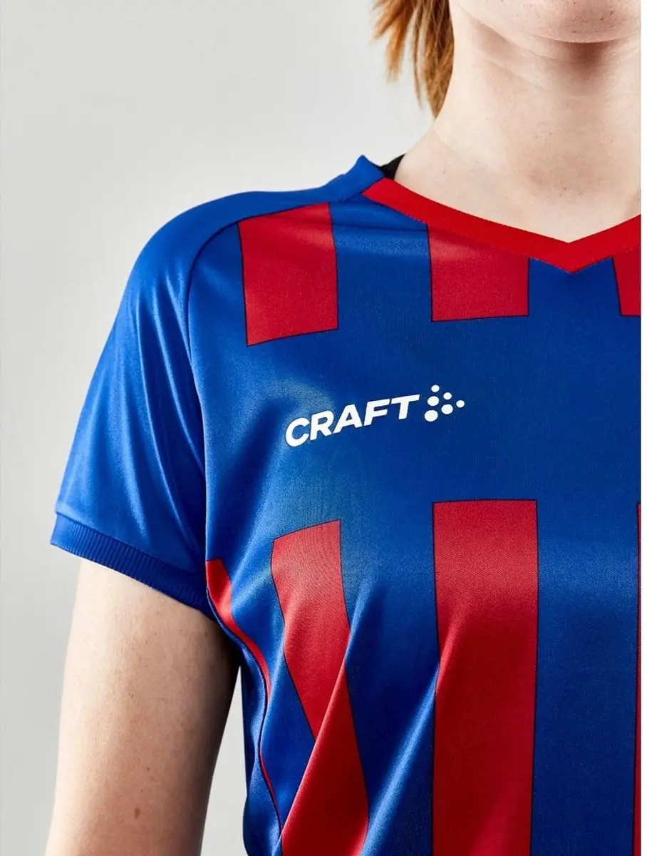 Craft Progress 2.0 Stripe Shirt Dames - Royal - XL