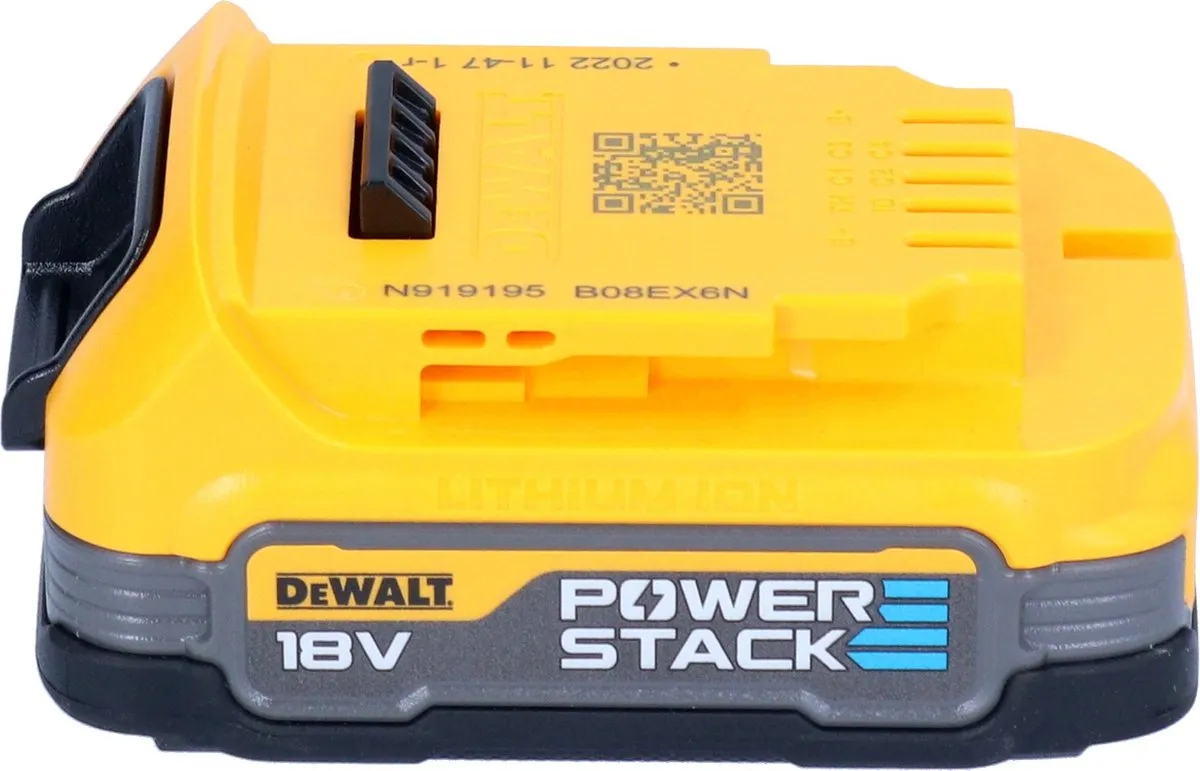 DeWalt DCF620NT Accu-Droogbouwschroevendraaier 18V 30Nm - Powerstack 1.7Ah - afbeelding 5 van 5