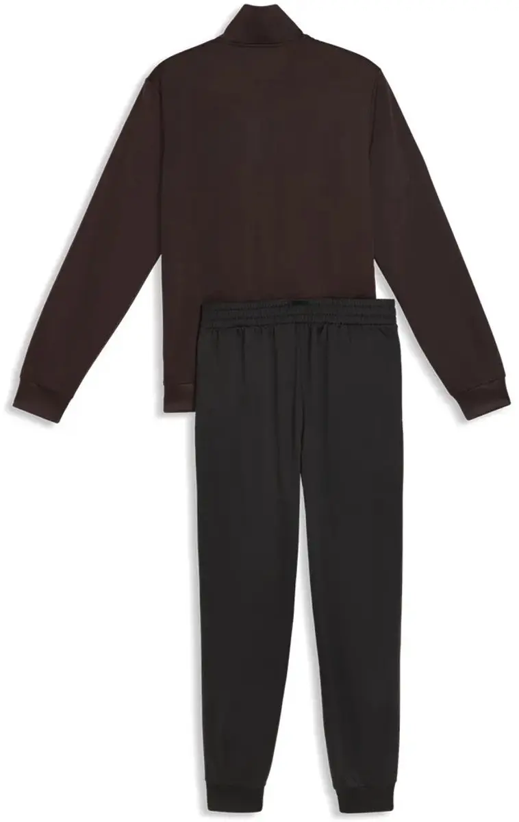 PUMA Poly Colorblock Trainingspak - M - Chocolate Fondue