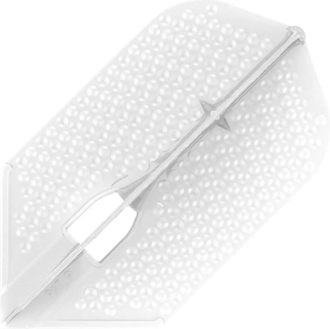 L-Style Champagne L6D Dimple Slim Witte Dartvlucht FP4670 - 3 Stuks