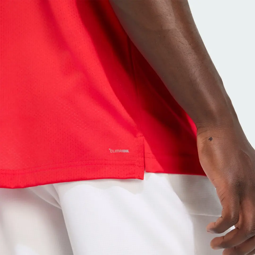Adidas Performance Club Tennis Climacool T-Shirt KS8279 - Rood