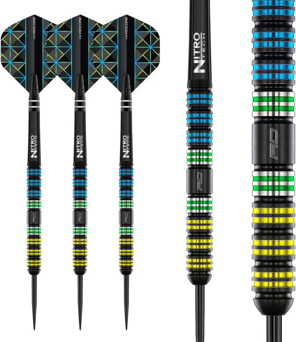 Red Dragon Dragonfly Black Parallel 95% Dartpijlen - 3 Stuks
