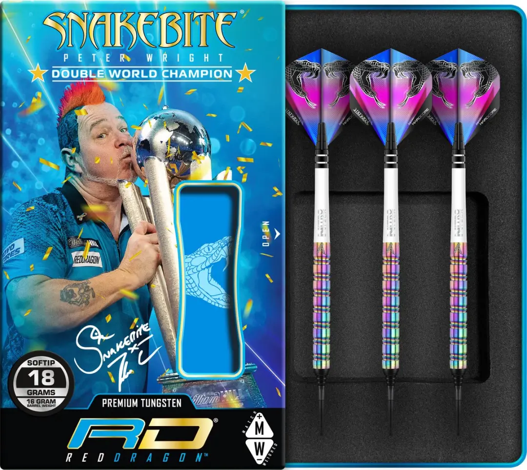 Red Dragon Peter Wright Snakebite 1 Darts