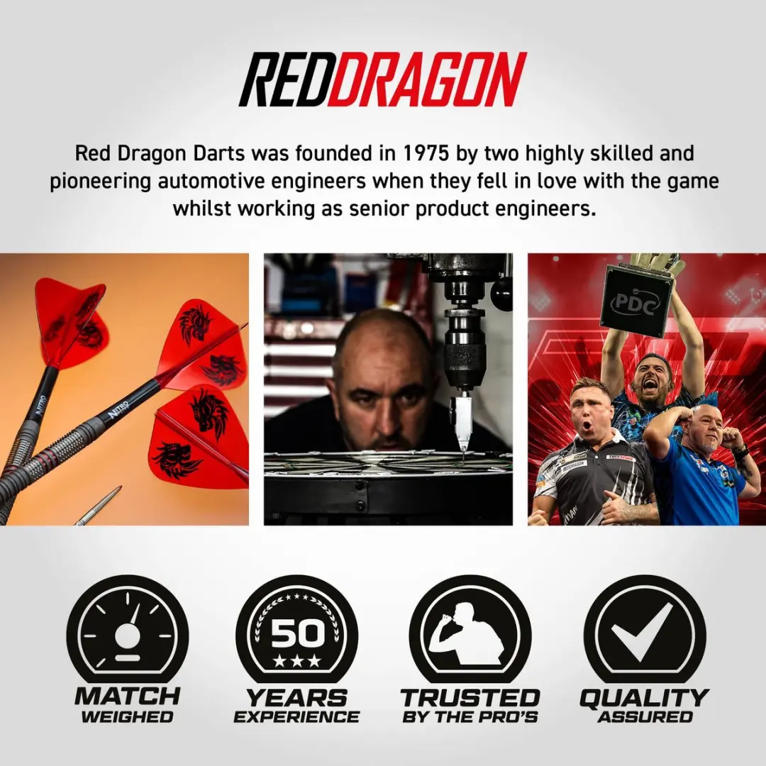 Red Dragon Jonny Clayton Hiraeth Switch Point 90% Dartpijlen - 3 Stuks
