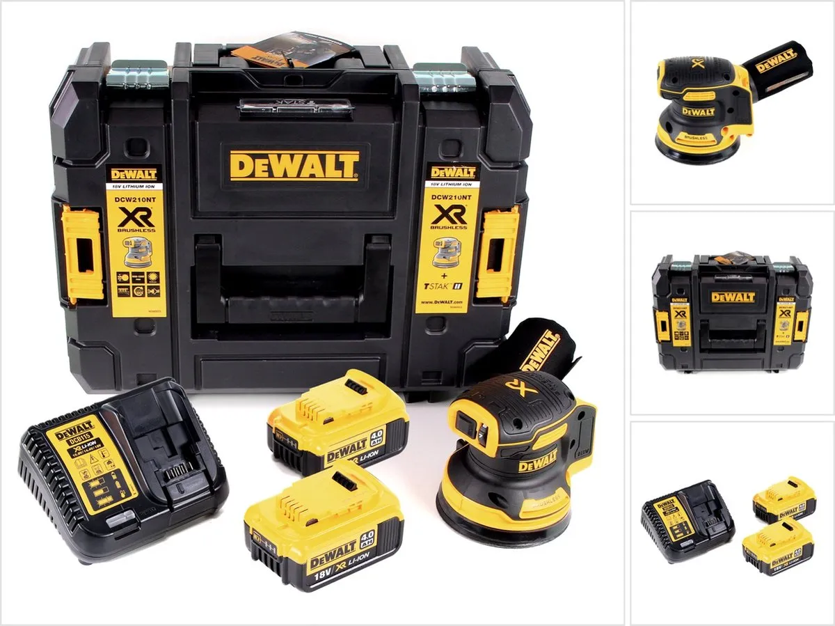 DeWalt DCW210M2 Excentrische Schuurmachine 18V