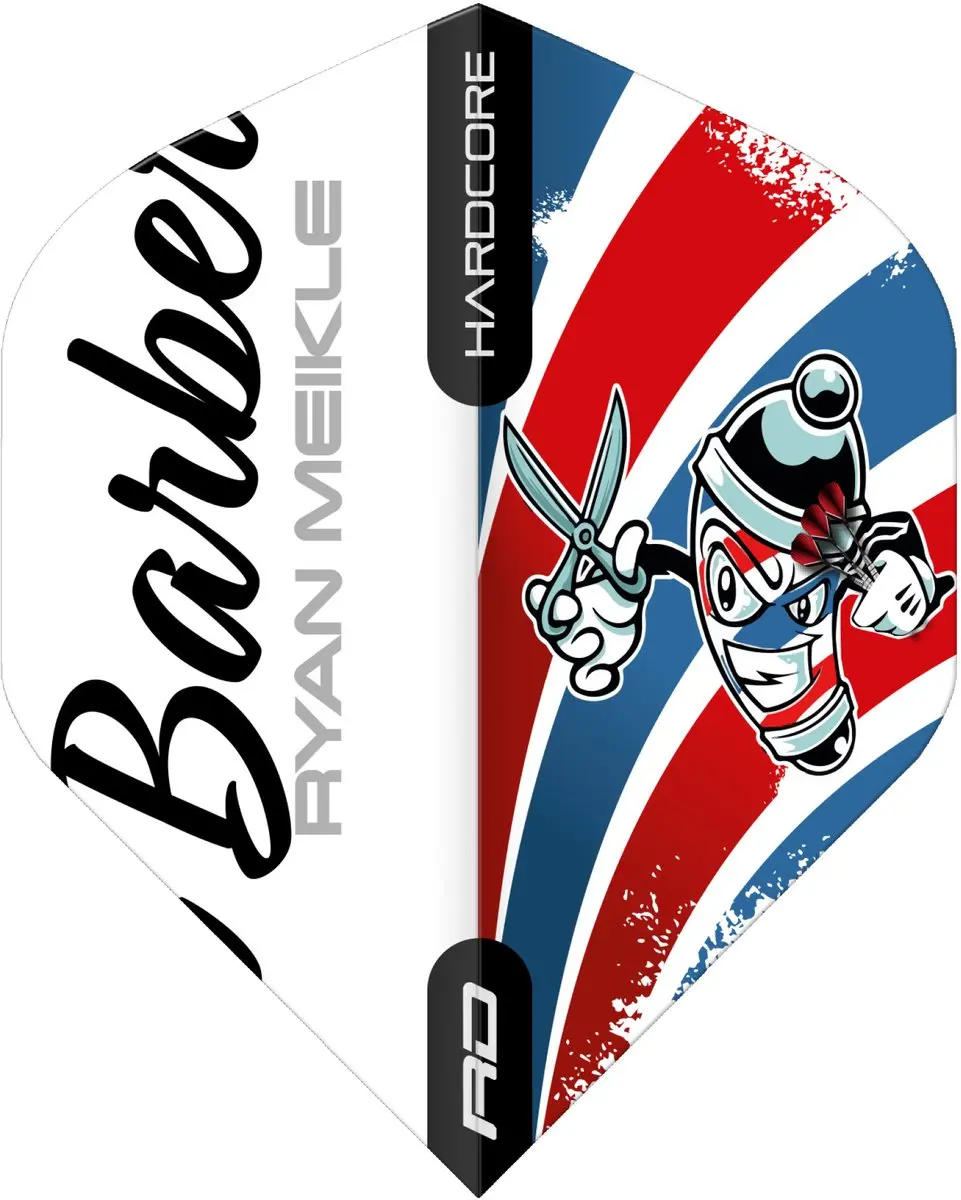 Red Dragon Ryan Meikle Signature Dart Flights TF6863 - 3 Stuks