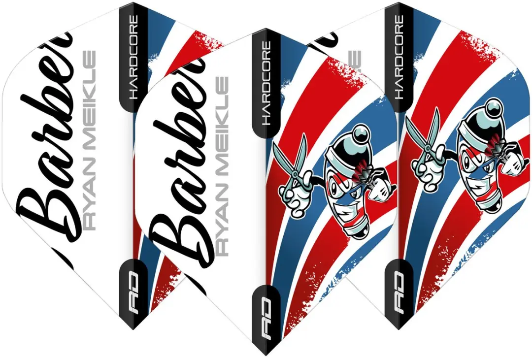 Red Dragon Ryan Meikle Signature Dart Flights TF6863