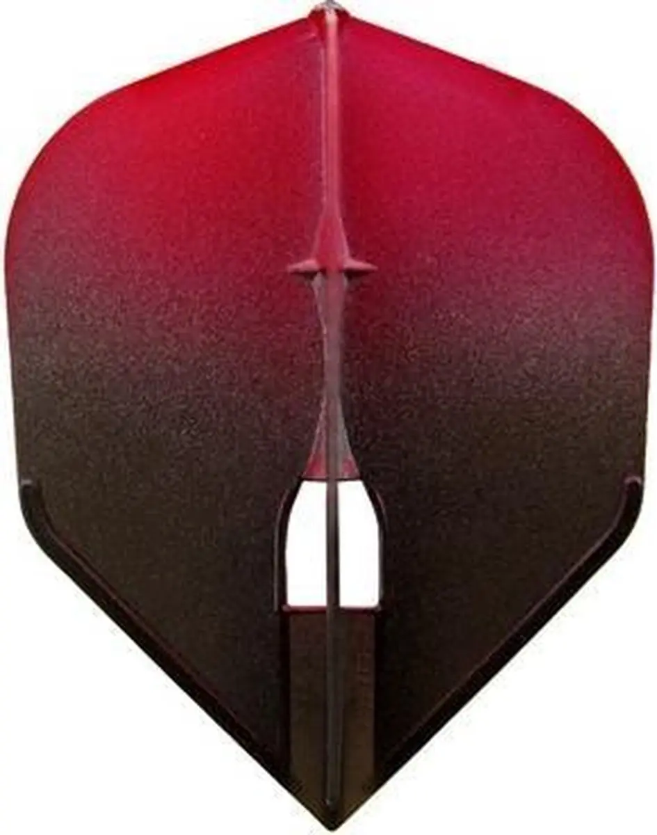 L-Style Champagne L3 Shape 2-Tone Dart Flights - Rood