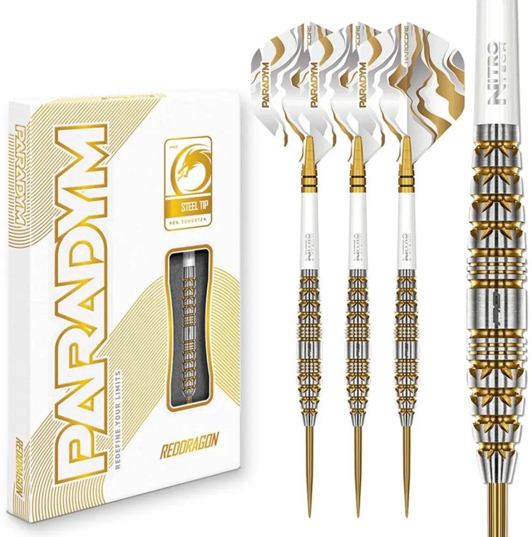 Red Dragon Paradym Gold Torpedo Dartpijlen