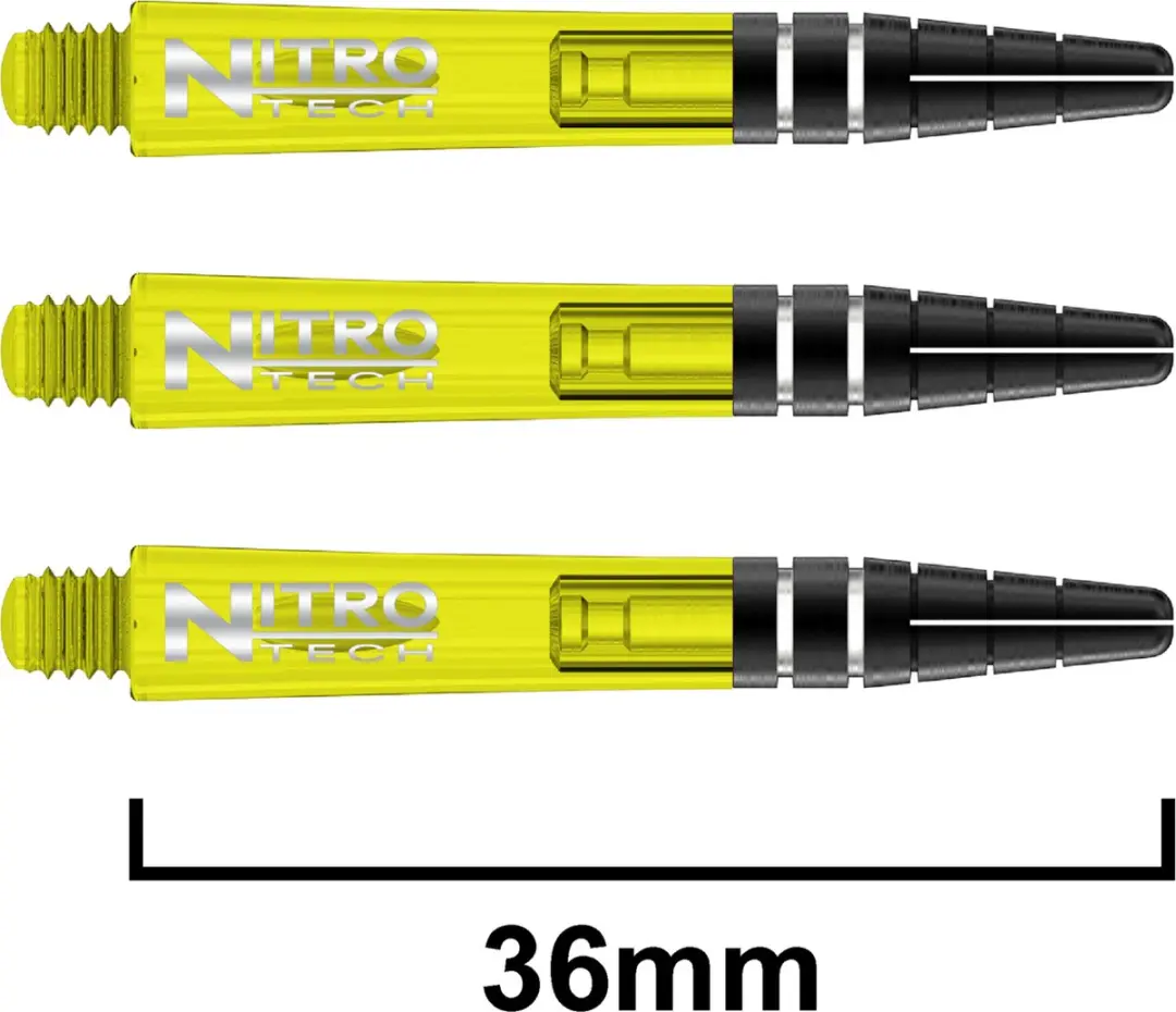Red Dragon Nitrotech TC706 Dart Shafts - Geel