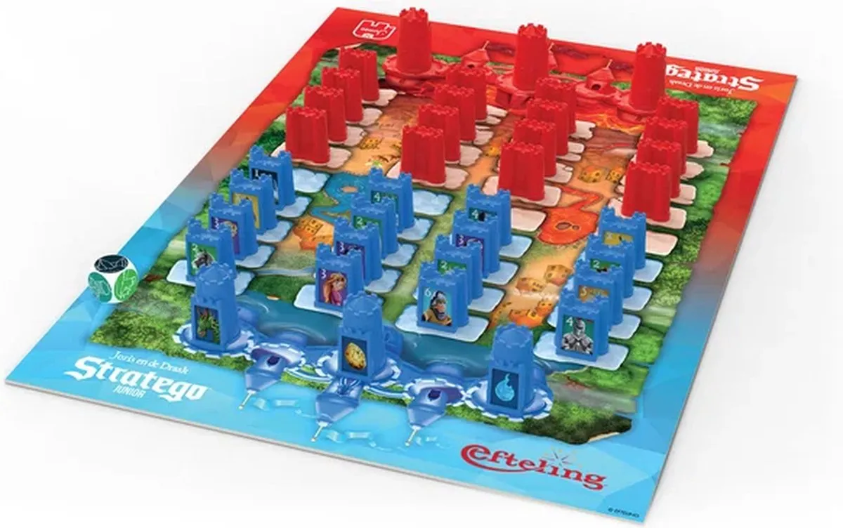 Jumbo Stratego Junior Efteling Joris en de Draak Bordspel - 2 Spelers