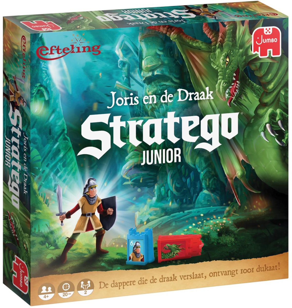 Jumbo - Stratego Junior - Efteling - Joris en de Draak - Bordspel vanaf 4 jaar