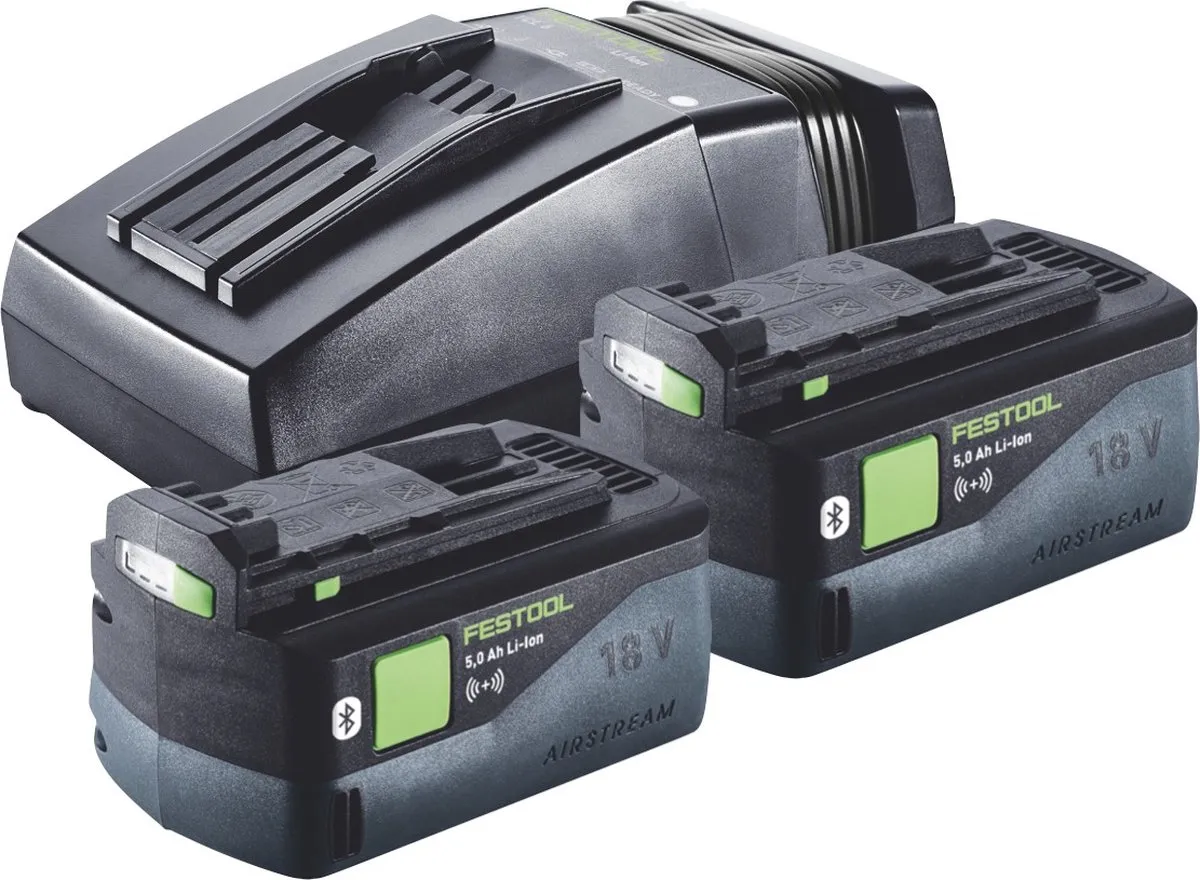 Festool ISC 240 EB-Basic accu-isolatiezaag 18 V 240 mm + 2x accu 5.0 Ah + lader + Systainer