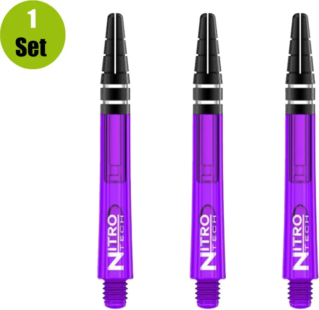 Red Dragon Nitrotech TC611 Dart Shafts - Paars
