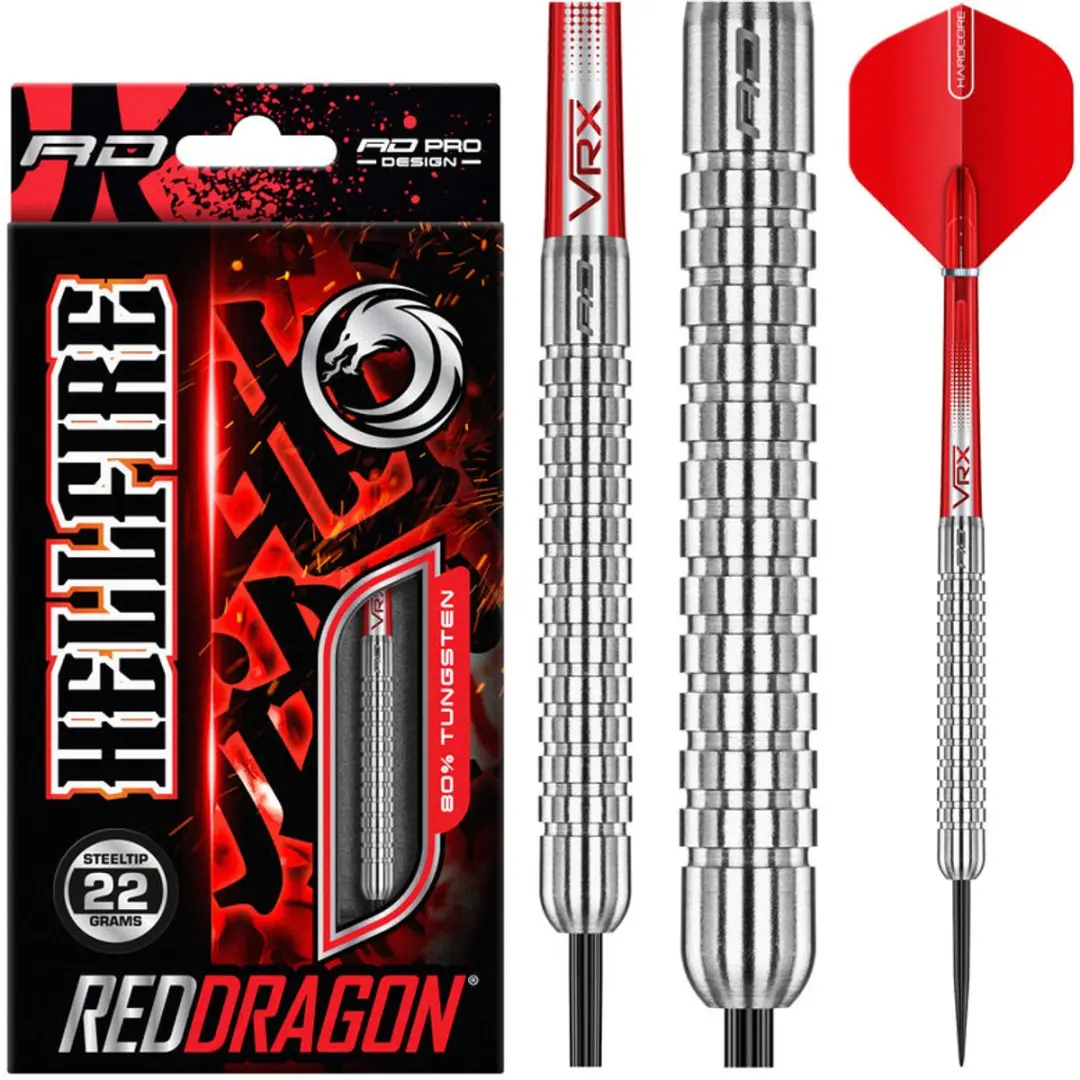 Red Dragon Hell Fire A 80% Dartpijlen