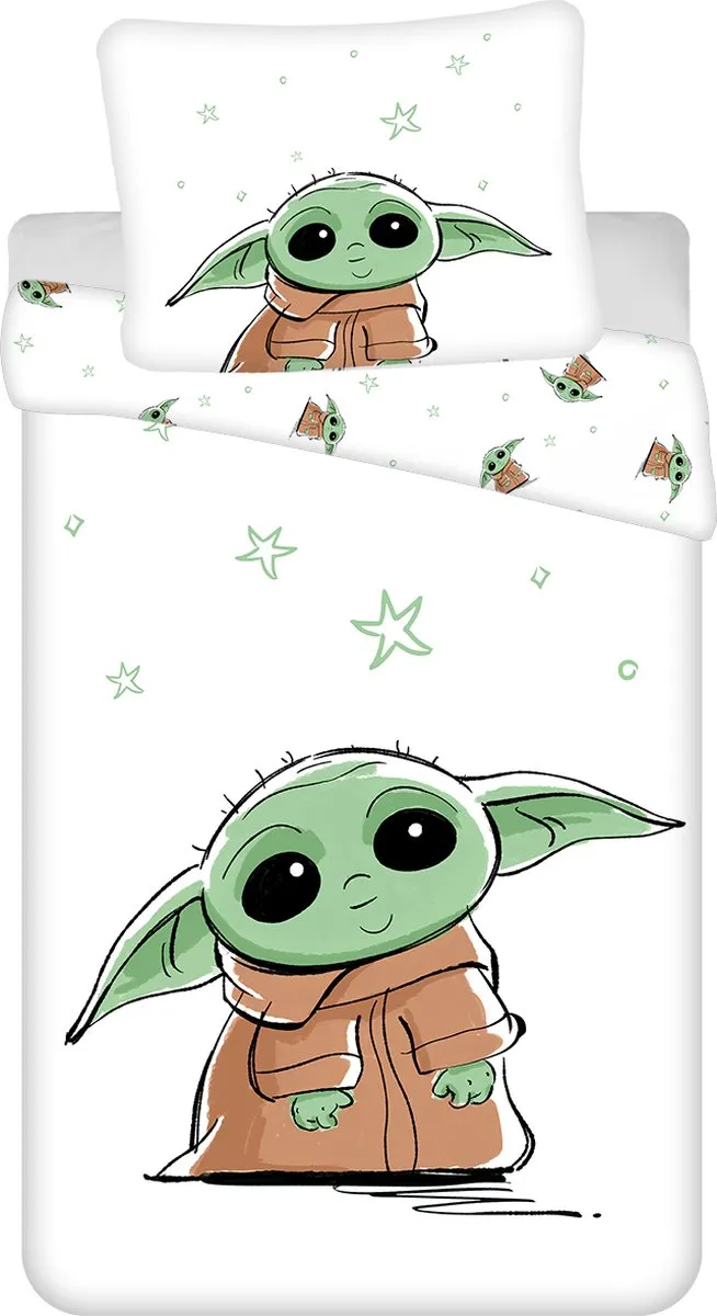 Star Wars Dekbedovertrek Baby Yoda