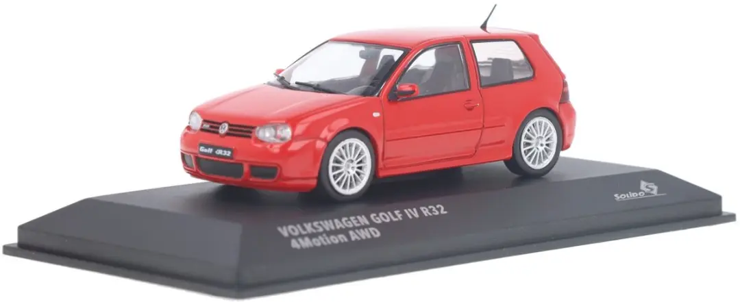 Volkswagen Golf IV R32 4Motion AWD - 1:43 Solido Tornado Red