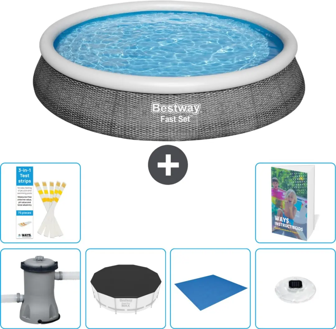 Bestway Fast Set Zwembad 396cm