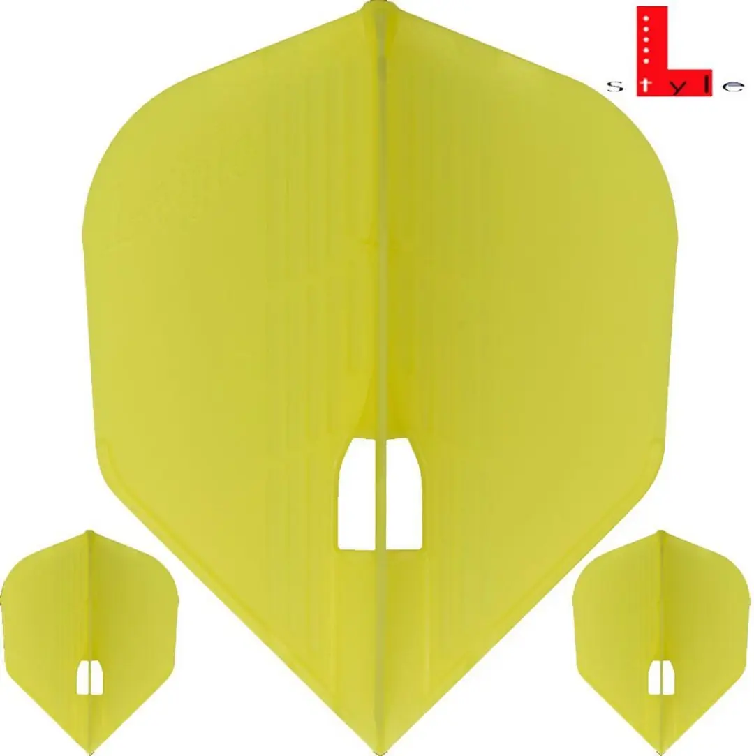 L-Style Champagne Flight Kami L3 Shape Geel FP5308