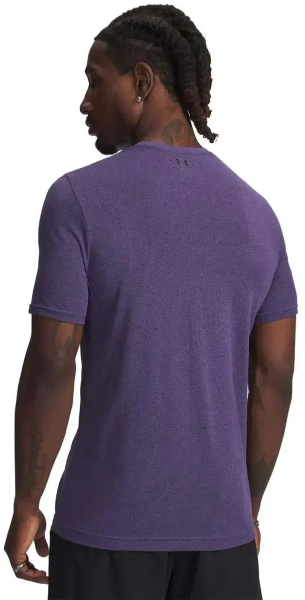 Under Armour Vanish Seamless Novelty T-shirt - Paars XL