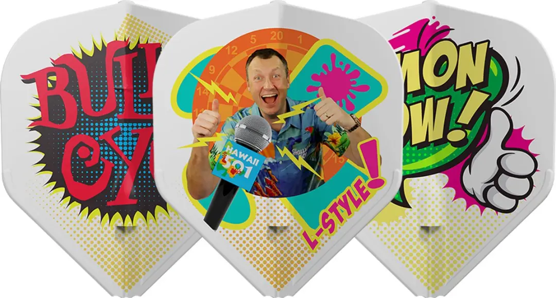 L-Style Wayne Mardle V1 Type C Dart Flights F11052