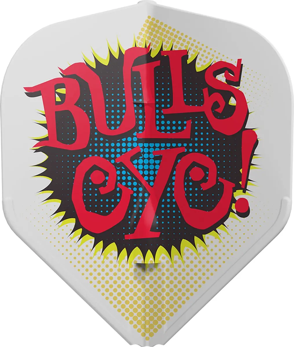 L-Style Wayne Mardle V1 Type C Dart Flights F11052 - 3 Stuks Wit