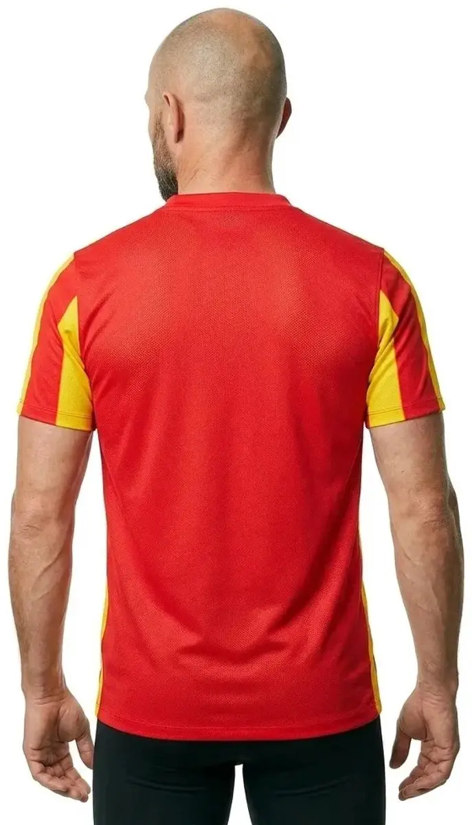 Nike Dvsn V T-shirt - M - University Red/Yellow