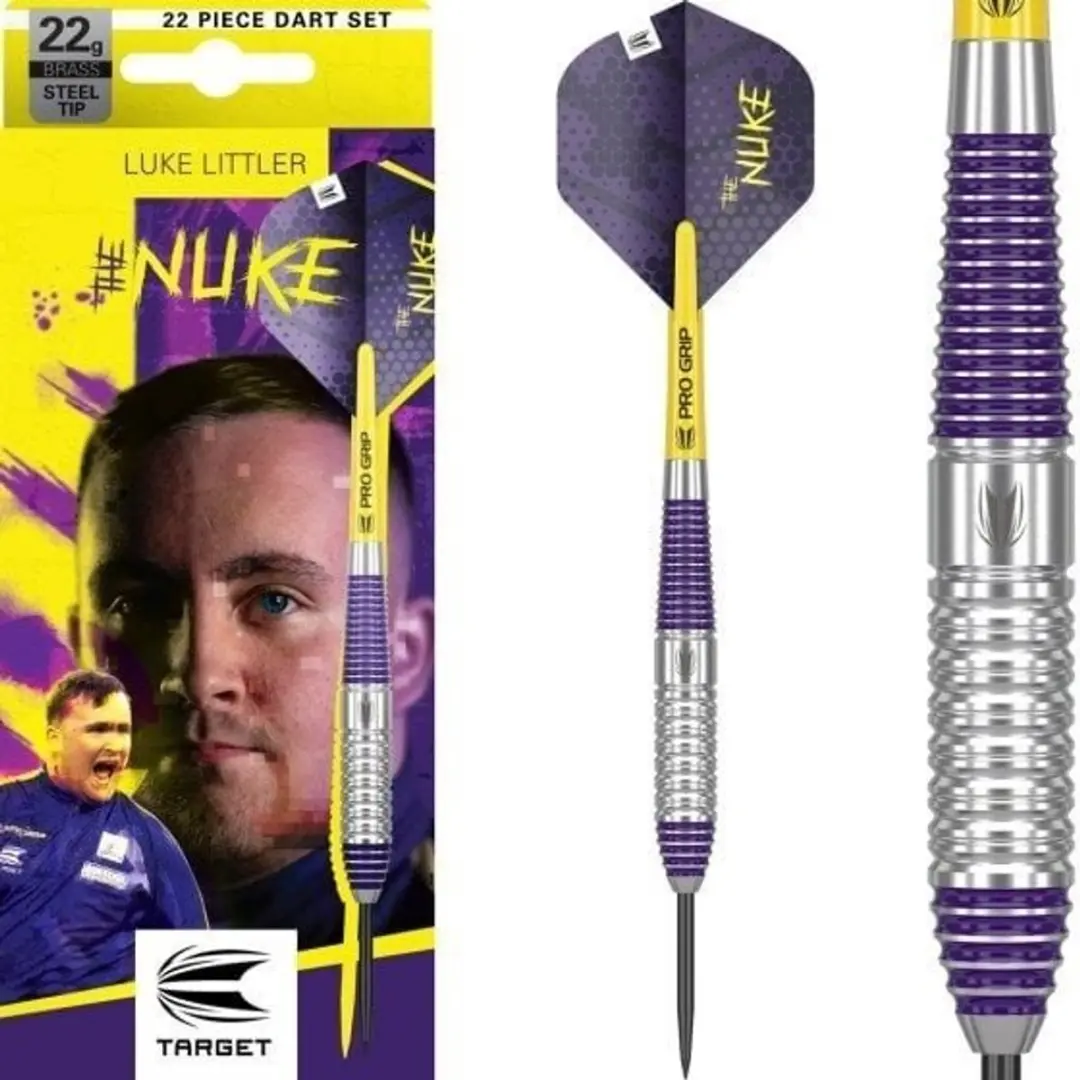Target Luke Littler Brass Set Dartpijlen