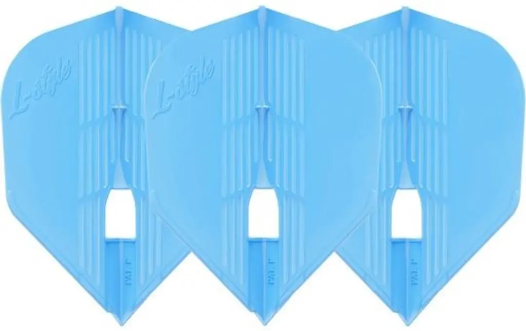 L-Style Champagne Flight Kami L3 Shape Light Blue FP5319