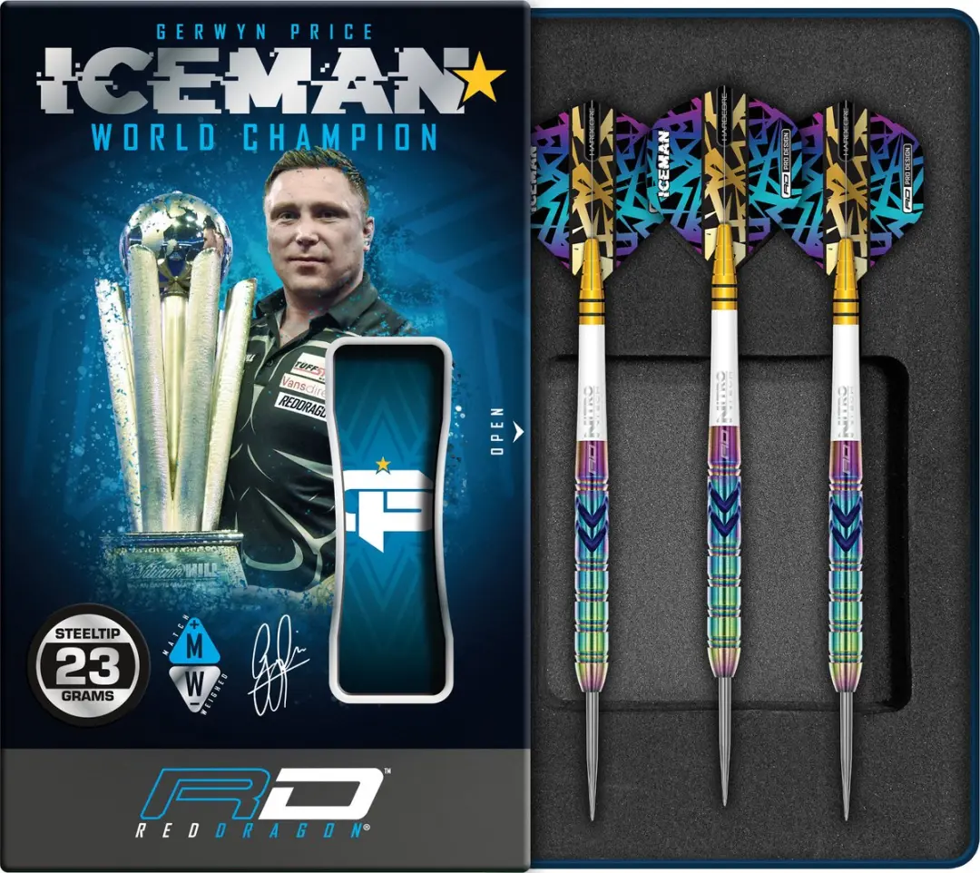 Red Dragon Gerwyn Price Ionic 90% Dartpijlen