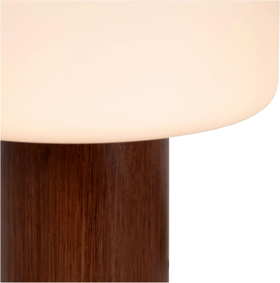 Lucide KENAN Tafellamp - Ø22cm - Hout