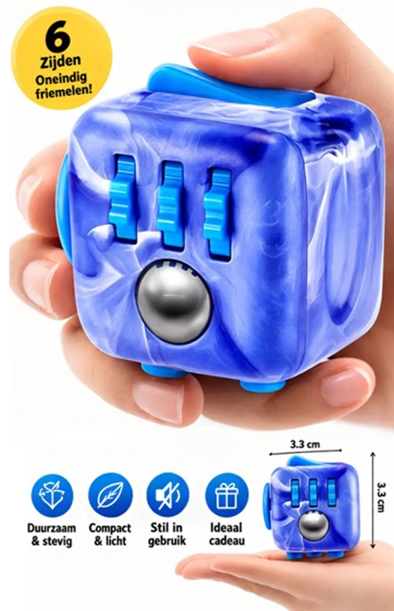 ZURU Fidget Marble Cube Friemelkubus
